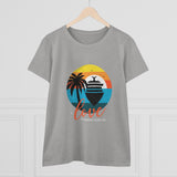 Gildan Women's Tee - Cruise Sunset