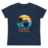 Gildan Women's Tee - Cruise Sunset