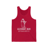 Unisex Jersey Tank - Alchemy Bar Enthusiast - Shaker