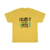 Unisex Tee - I Blame it on the Drink Package