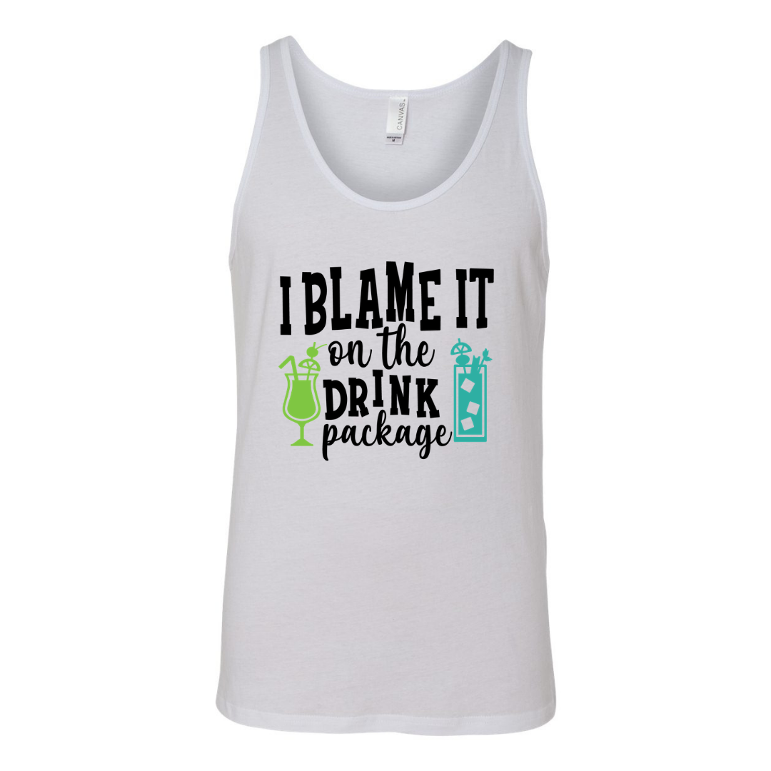Unisex Tank - I Blame it on the Drink Package