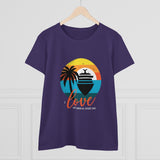 Gildan Women's Tee - Cruise Sunset