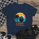 Gildan Women's Tee - Cruise Sunset